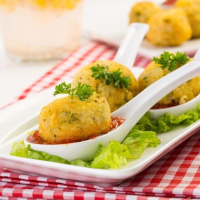 Broccoli and Cheese Balls - foodglut.com