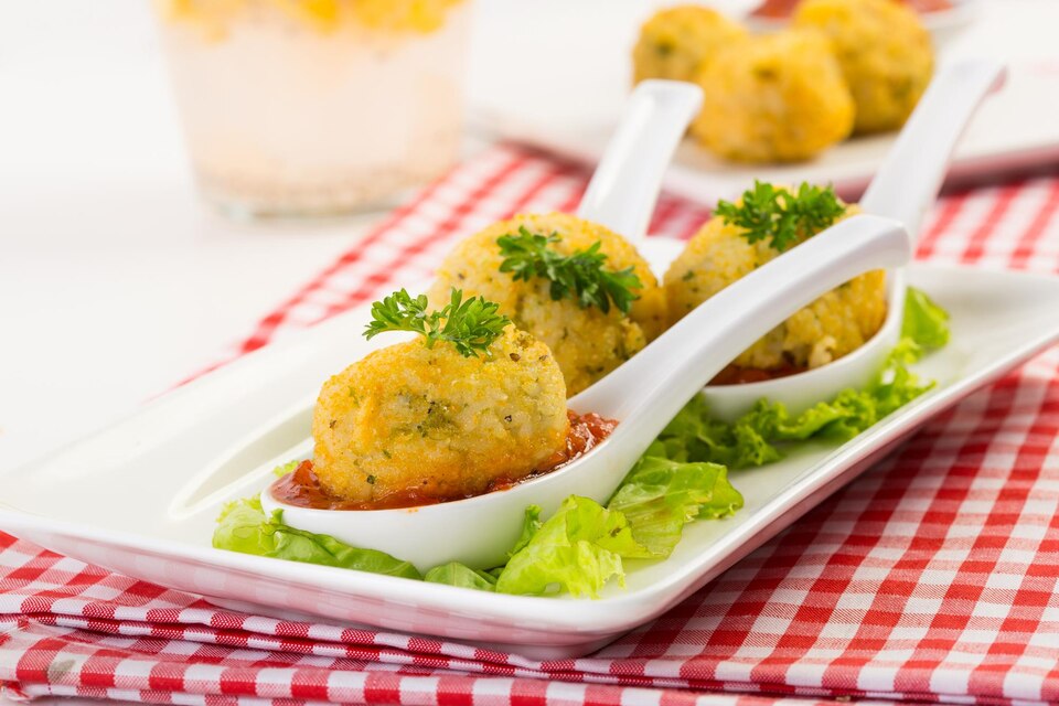 Broccoli and Cheese Balls