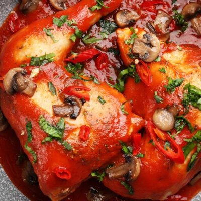 Chicken Cacciatore - foodglut.com