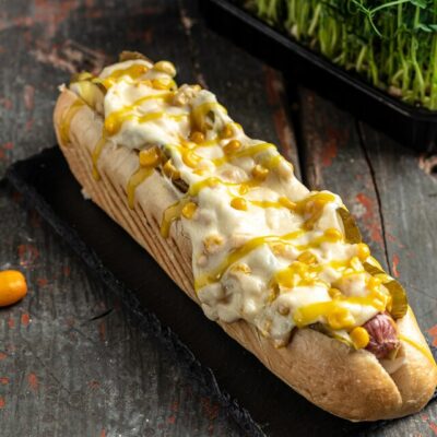 Grilled cheese dog - foodglut.com