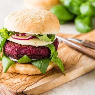 Vegan Beet Burgers - foodglut.com