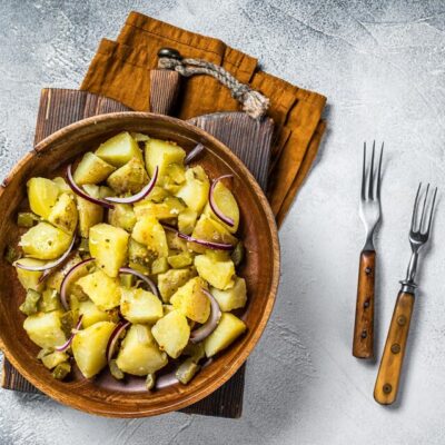 Bavarian potato salad - foodglut.com