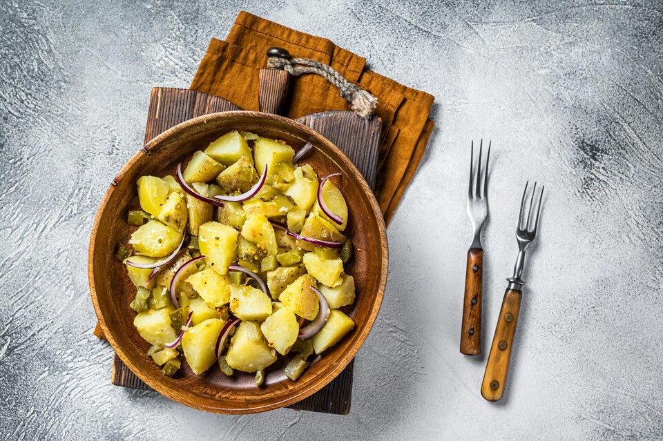 Bavarian potato salad